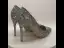 Sparkly Sølv Aften Pumps 2020 Paljetter 12 cm Stiletthæler Spisse Pumps