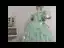Fairytale Mint Green Birthday Flower Girl Dresses 2020 Ball Gown Scoop Neck Puffy Short Sleeve Sequins Short Ruffle Wedding Party Dresses