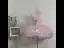 Fairytale Blushing Pink Birthday Flower Girl Dresses 2020 Ball Gown Scoop Neck Puffy Short Sleeve Rhinestone Sequins Short Ruffle Wedding Party Dresses