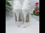 Fashion Ivory Wedding Shoes 2020 Rhinestone Lace Flower 14 cm Stiletto Heels Round Toe Wedding Pumps