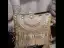 Fashion Gold Square Clutch Bags 2020 Metal Beading Pearl Rhinestone Tassel
