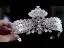 Bling Bling Sølv Perle Rhinestone Legering Har Tilbehor Brudesmykker 2023