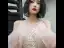 Fashion Blushing Pink Evening Dresses  2020 A-Line / Princess Halter Beading Glitter Sequins Lace Flower Short Sleeve Backless Floor-Length / Long Formal Dresses