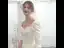 Simple Ivoire Satin Robe De Mariée 2020 Princesse Encolure Carrée Perlage Perle 1/2 Manches Dos Nu Cathedral Train