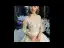 Vintage / Originale Champagne Transparentes La Mariée Robe De Mariée 2020 Robe Boule Col Haut 3/4 Manches Dos Nu Glitter Tulle Appliques En Dentelle Paillettes Perlage
