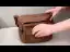 Vintage Brun Casual Damer Vesker Messenger Veske 2023