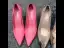 Classy Candy Pink Evening Party Pumps 2020 Leather 7 cm Stiletto Heels Pointed Toe Pumps