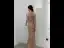 Sparkly Gold Trumpet / Mermaid Evening Dresses  2021 Scoop Neck Sequins Sleeveless Floor-Length / Long Evening Party Formal Dresses