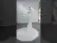 Luxury / Gorgeous Charming White Beading Pearl Sequins Wedding Dresses 2021 Trumpet / Mermaid Ruffle Scoop Neck Long Sleeve Backless Chapel Train Wedding