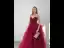 Elegant Rød Ballkjoler 2020 Prinsesse Kjæreste Uten Ermer Appliques Blomst Beading Glitter Tyll Lange Buste Ryggløse Formelle Kjoler