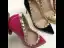 Schöne Schwarz Abend Pumps 2020 Niet Lackleder 10 cm Stilettos Spitzschuh Pumps