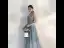Elegant Sky Blue Evening Dresses  2020 A-Line / Princess Spaghetti Straps Sleeveless Appliques Flower Floor-Length / Long Ruffle Beading Backless Formal Dresses