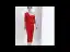 Fashion Red Jumpsuit 2020 One-Shoulder 3/4 Sleeve Detachable Sweep Train Backless Evening Dresses