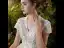 Vintage / Retro Ivory Bridal Wedding Dresses 2020 Ball Gown V-Neck Short Sleeve Backless Sequins Beading Glitter Tulle Cathedral Train Ruffle