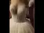 Elegant Champagne Bridal Wedding Dresses 2020 Ball Gown Scoop Neck Sleeveless Backless Glitter Tulle Beading Sequins Cathedral Train Ruffle