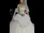 Luxury / Gorgeous Charming Champagne Wedding Dresses 2020 Ball Gown Beading Lace Sequins Strapless Sleeveless Backless Royal Train