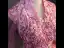 Chic / Belle Rose Bonbon Quinceañera Robe De Bal 2020 Robe Boule V-Cou Perlage Paillettes En Dentelle Fleur Manches Longues Dos Nu Longue Robe De Ceremonie