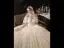 Victoriaanse stijl Champagne Bruids Trouwjurken 2020 Baljurk Uit De Schouder Gezwollen Korte Mouwen Ruglooze Appliques Kant Kralen Glans Tule Cathedral Train Ruche