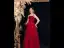 Chic / Beautiful Red Prom Dresses 2020 A-Line / Princess Shoulders Sleeveless Beading Glitter Tulle Floor-Length / Long Ruffle Backless Formal Dresses