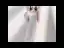 Chic / Belle Blanche Chiffon de retour Robe De Graduation 2020 Princesse Encolure Carrée Gonflée Manches Courtes Thé Longueur Volants Dos Nu Robe De Ceremonie