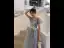 Chic / Belle Bleu Ciel Perlage Paillettes Robe De Bal 2022 Princesse V-Cou Manches Courtes Dos Nu Longue Robe De Ceremonie
