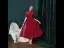 Vintage / Retro Burgundy Prom Dresses 2020 Ball Gown See-through High Neck Puffy Short Sleeve Beading Glitter Tulle Tea-length Ruffle Formal Dresses