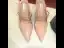Chic / Belle Noire Vêtement de rue Slingbacks Sandales Femme 2020 Cuir Cuir Verni Faux Diamant 9 cm Talons Aiguilles À Bout Pointu Sandales