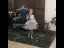 Lovely Grey Birthday Flower Girl Dresses 2020 Ball Gown Scoop Neck Sleeveless Appliques Lace Bow Sash Short Ruffle
