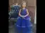 Chic / Beautiful Royal Blue Birthday Flower Girl Dresses 2020 Ball Gown Scoop Neck Sleeveless Backless Beading Pearl Bow Sash Floor-Length / Long Cascading Ruffles