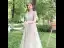 Élégant Vert Cendré Robe Demoiselle D'honneur 2020 Princesse Appliques En Dentelle Dos Nu Longue Volants