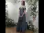 Affordable Ocean Blue Dancing Prom Dresses 2020 A-Line / Princess Off-The-Shoulder Short Sleeve Glitter Polyester Floor-Length / Long Ruffle Backless Formal Dresses