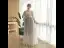 Elegant Purple Dancing Prom Dresses 2020 A-Line / Princess See-through Scoop Neck Short Sleeve Beading Glitter Tulle Floor-Length / Long Ruffle Backless Formal Dresses