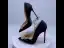 Elegant Black Prom Leather Pumps 2020 Pearl Rhinestone Butterfly 12 cm Stiletto Heels Pointed Toe Pumps