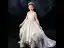 Charming Grey Flower Girl Dresses 2020 Ball Gown V-Neck Sleeveless Sequins Beading Tassel Court Train Ruffle