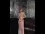 Sparkly Rose Gold Evening Dresses  2020 Trumpet / Mermaid See-through Scoop Neck Sleeveless Sequins Tassel Split Front Floor-Length / Long Formal Dresses