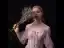 Affordable Blushing Pink Bridesmaid Dresses 2020 A-Line / Princess Spaghetti Straps Short Sleeve Backless Floor-Length / Long Ruffle