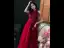 Chic / Belle Rouge Robe De Soirée 2020 Princesse Col Haut Sans Manches Perlage Paillettes Longue Volants Dos Nu Robe De Ceremonie