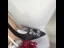 Schöne Schwarz Abend Strass Pumps 2020 Satin 12 cm Stilettos Spitzschuh Pumps