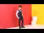 Modest / Simple Red Tie Black Striped Boys Wedding Suits 2018