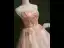 Chic / Belle Champagne Robe De Cocktail 2020 Robe Boule Bustier Sans Manches Perlage Paillettes Courte Volants Dos Nu Robe De Ceremonie