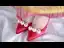 Chinese style Red Pearl Wedding Shoes 2020 8 cm Stiletto Heels Pointed Toe Wedding Pumps