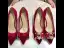 Chic / Beautiful Burgundy Prom Suede Pumps 2020 Leather Bow 6 cm Stiletto Heels Pointed Toe Pumps