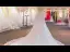 Luxury / Gorgeous Ivory See-through Bridal Wedding Dresses 2020 Trumpet / Mermaid Scoop Neck Long Sleeve Appliques Lace Beading Sequins Court Train Ruffle
