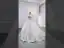 Luxury / Gorgeous White Bridal Wedding Dresses 2020 Ball Gown See-through Scoop Neck Long Sleeve Beading Sequins Court Train Ruffle