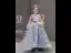 Charming Sky Blue Birthday Flower Girl Dresses 2020 Ball Gown High Neck Sleeveless Glitter Star Appliques Lace Sweep Train Ruffle
