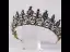 Barokk Svart Tiara Har Tilbehor 2020 Legering Rhinestone Krystall Bryllup Tilbehør