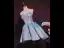 Simple Bleu Ciel Satin de retour Robe De Graduation 2020 Princesse Bretelles Spaghetti Sans Manches Courte Volants Dos Nu Robe De Ceremonie