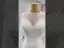 Luxe Blanche La Mariée Robe De Mariée 2020 Robe Boule Transparentes Encolure Dégagée Manches Longues Appliques En Dentelle Perlage Perle Détachable Chapel Train Volants