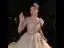 Luxus / Herrlich Champagner Durchsichtige Hochzeits Brautkleider / Hochzeitskleider 2020 Ballkleid Stehkragen Ärmellos Rückenfreies Handgefertigt Pailletten Perlenstickerei Perle Glanz Tülle Königliche Schleppe Rüschen