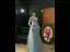 Elegant Sage Green Dancing Prom Dresses 2020 A-Line / Princess Off-The-Shoulder Short Sleeve Appliques Lace Beading Floor-Length / Long Ruffle Backless Formal Dresses